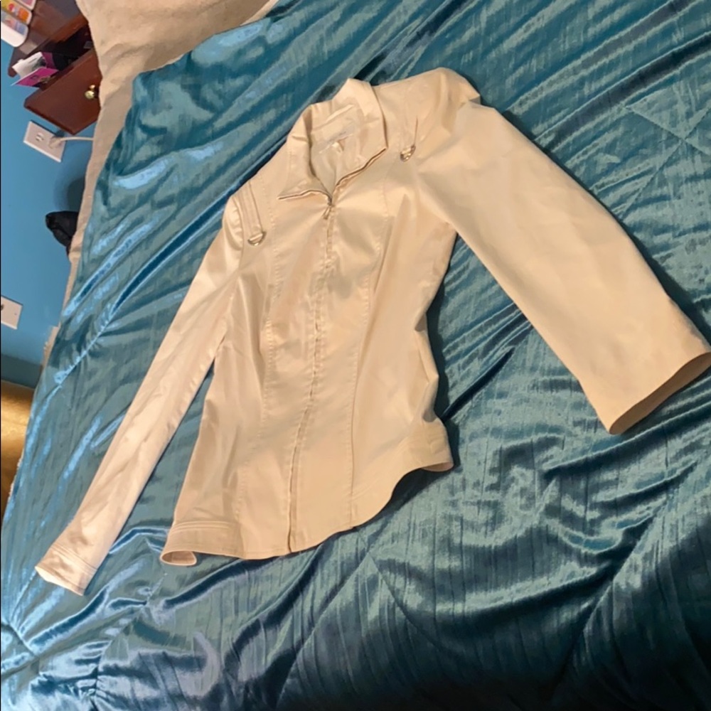 Ecada Blazer White